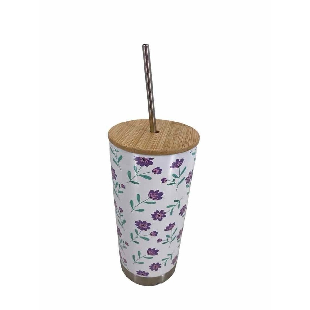 White Flowers Cup